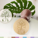 Custom Monstera Monogram Wedding Logo Wax Seal Stamp<br><div class="desc">Elevate Your Wedding Invitations with Personalized Elegance: Introducing Custom Initials Wax Seal Stamper - monogram wedding logo Your love story is unique, and so should be your wedding invitations. Make every detail count with our Custom Initials Wax Seal Stamper, designed to add a touch of sophistication and personalization to your...</div>