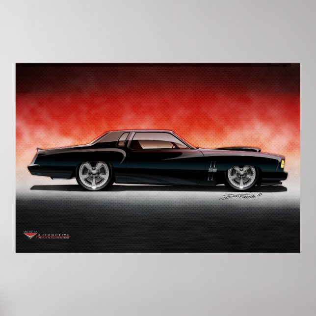 Custom Monte Carlo Poster (Front)