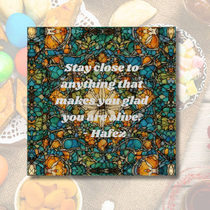 Custom Mosaic Pattern Nowruz Iranian New Year Gift Paperweight