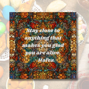 Custom Mosaic Pattern Nowruz Persian New Year Gift Paperweight