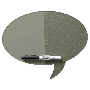 Custom Moss Green Dual-Texture Dry Erase Board