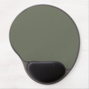 Custom Moss Green Gel Mousepad for Office & Events