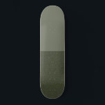 Custom Moss Green Noise Skateboard Deck<br><div class="desc">Elevate your ride with our Custom Moss Green Noise Skateboard Deck, a striking fusion of smooth moss green and textured noise effect that demands attention on every street and ramp. Crafted from durable 7-ply Canadian maple, this deck delivers the perfect balance of strength, pop, and responsiveness. The top half’s sleek...</div>