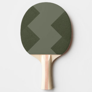 Custom Moss Green Ping Pong Paddle