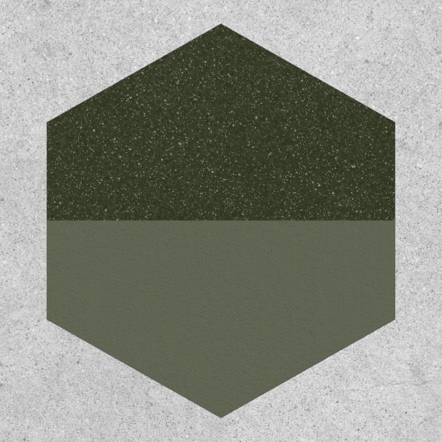 Custom Moss Green Split Patch – Bulk Friendly (Front)