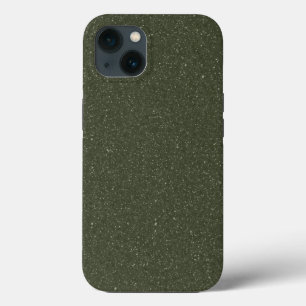 Custom Moss Green Texture iPhone 13 Case