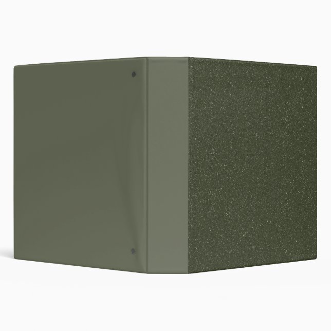 Custom Moss Green Textured Binder (Background)