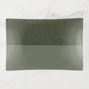 Custom Moss Green Trinket Tray