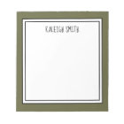 Custom Moss Green White Editable Color