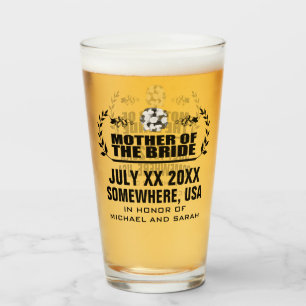 Custom Mother of the Bride Glass