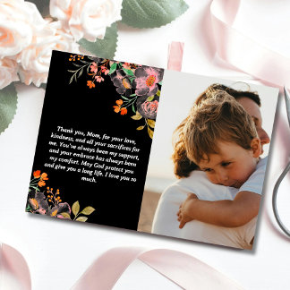 Custom Mother’s Day Gift and Loving Message Holiday Card