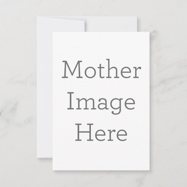 3.5" x 5" Flat Thank You Card (Front)