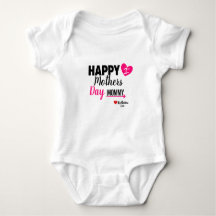 Custom Mothers Day Baby Happy 1st Mothers Day