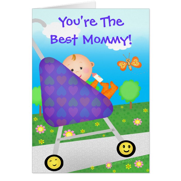 Custom Mother's Day / Birthday / New Mom Greeting Card