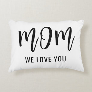 Custom Mothers Day Gift Accent Pillow