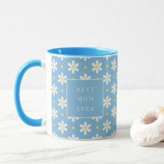 Custom Mother's Day Gift Personalized Daisy Mug