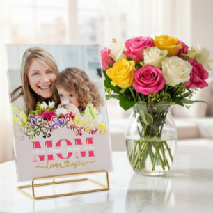 Custom Mother's Day I Photo & Personal Message Block