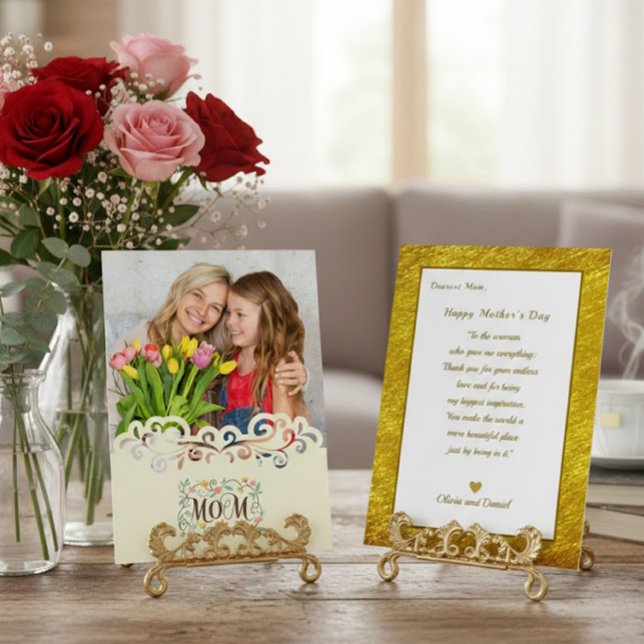 Custom Mother's Day I Photo & Personal Message Card (Creator Uploaded)