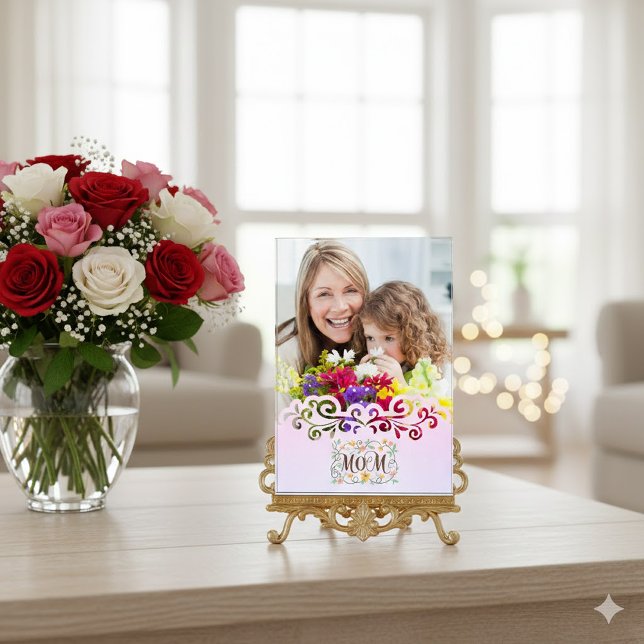 Custom Mother's Day  Photo Block (Creator Uploaded)