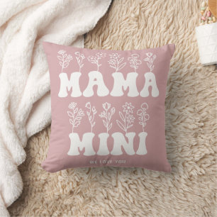 Custom Mothers Day Throw Pillow