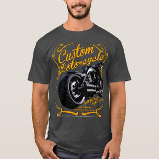 Custom motorcycle from Wisconsin T-Shirt