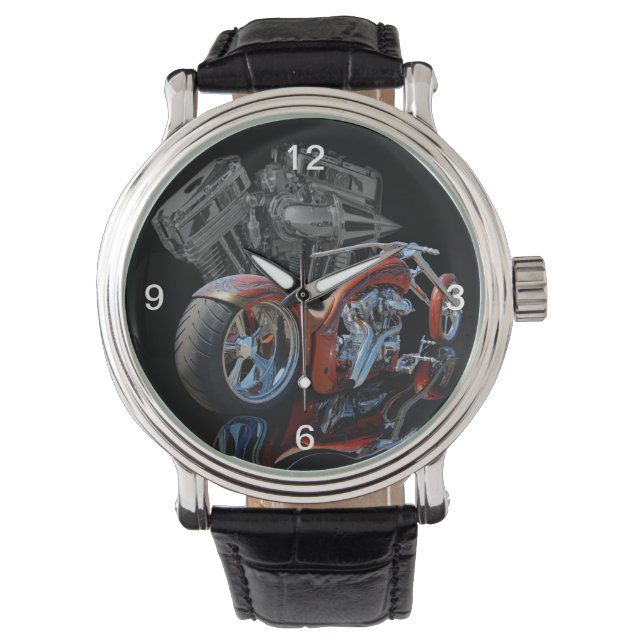 Custom motorcycle watch (Front)