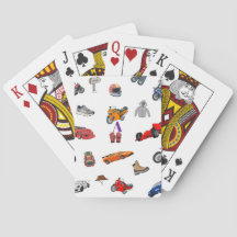Custom Motorsports & Racing Pattern Ping Pong Padd