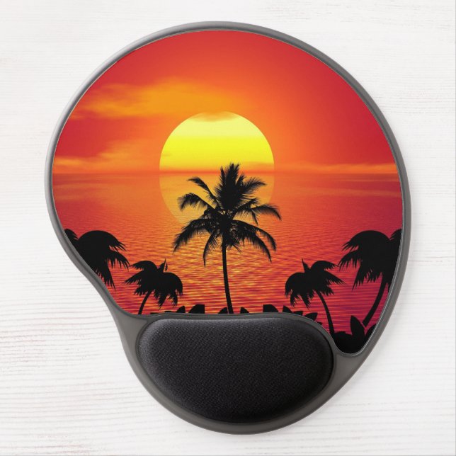 Custom Mouse Pad with Wrist Rest (Front)