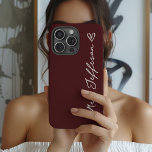 Custom Mr and Mrs Wedding Phone Case Gift<br><div class="desc">Celebrate love every day with this personalized phone case, designed especially for brides, newlyweds, husbands and wives. Add your new surname, wedding date, initials, or “Mr & Mrs” to create a meaningful keepsake that’s both stylish and protective. Perfect as a wedding gift, anniversary gift, bachelorette party favor, bridal shower present,...</div>