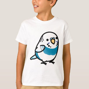 CUSTOM Mr Blue the Chubby Budgie T-Shirt