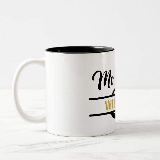 Custom Mr. & Mrs. Mug with Personalized Names (Left)