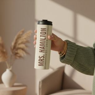 Custom Mr & Mrs Tumbler Gift for Husband & Wife