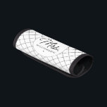 Custom Mrs. Est. Modern Elegant Script Newlywed Luggage Handle Wrap<br><div class="desc">Personalized Mrs. Modern Elegant Script Newlywed New Couple Wedding Gifts!</div>
