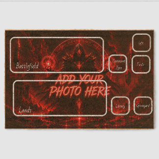 Custom mtg playmat  fiber doormat
