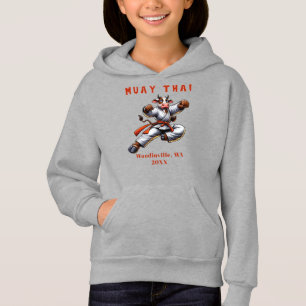 Custom Muay Thai Martial Arts Location Date Name Hoodie
