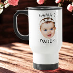 Custom Mug, Baby Mug, Dad Birthday Gift, Face Travel Mug<br><div class="desc">Custom Mug,  Baby Mug,  Dad Birthday Gift,  Face Mug,  Best Gift For Daddy Mom Grandma Grandpa</div>