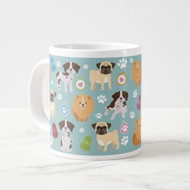 Custom Mug Jumbo - Dog Group 1 (Front Left)