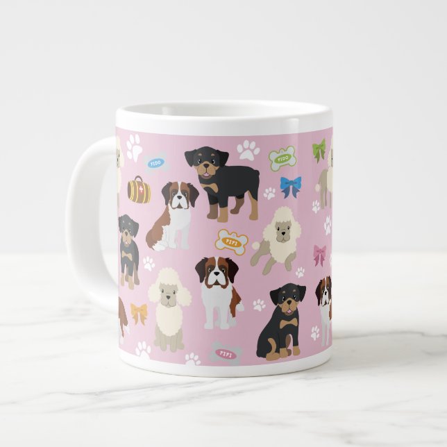 Custom Mug Jumbo - Dog Group 2 (Front Left)