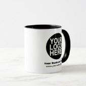 Custom Mug Promotional With Business Logo (Front Right)