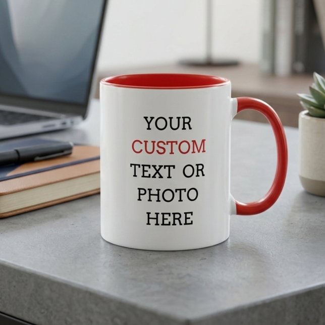 Custom mug with your text or photo   (Creator Uploaded)