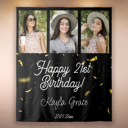 Custom Multi Photo Party Wall Backdrop Birthday