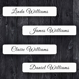 Custom Multiple Names Fabric Clothing Kids&#39; Labels