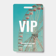 Custom Music Festival Concert Event Access VIP