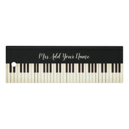 Custom Music Piano Teacher Piano Keys  Ruler