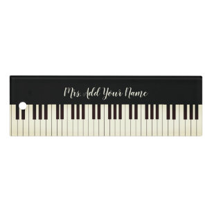 Custom Music Piano Teacher Piano Keys Ruler
