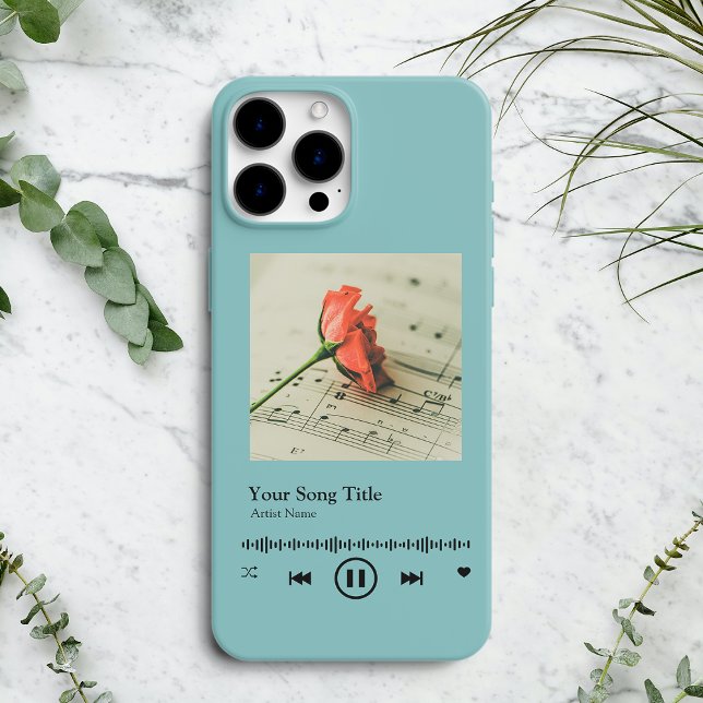 Custom Music Player Song Plaque Case-Mate iPhone Case (Creator Uploaded)