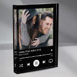 Custom Music Song Album Couple Photo Block<br><div class="desc">Creating a personalized music photo block is the perfect way to show your significant other just how much music means to your relationship. Whether it’s the songs that were playing when you first met, the music you both like to listen to together, or the songs that will forever remind you...</div>