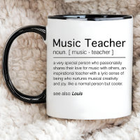 Custom Music Teacher Difinition Musician Educator