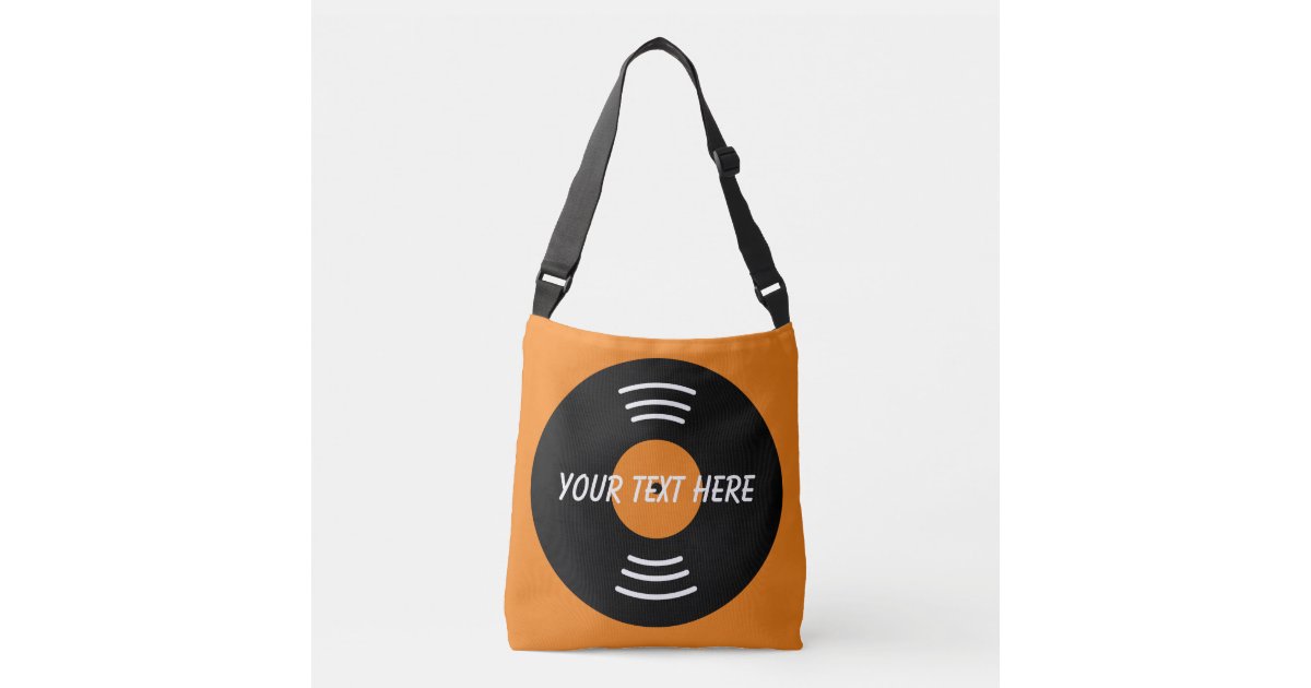 Vinyl Records Lover - Grunge Vinyl Record Tote Bag for Sale by