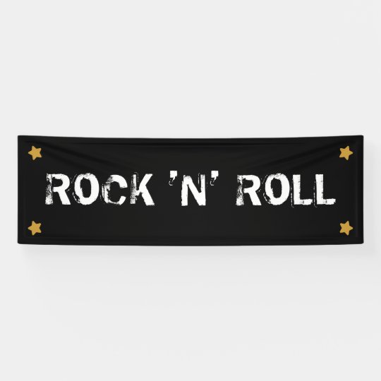Custom Musician Band Name Gig Banner Zazzle Com